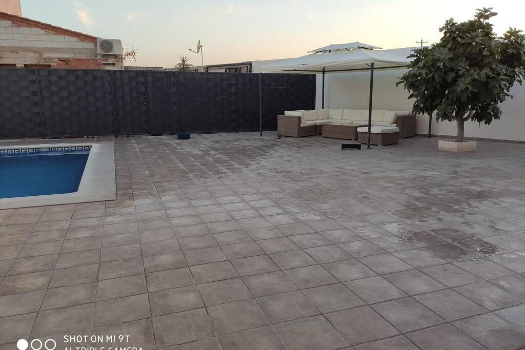 Apartamentos Nayda Gran Casa Con Piscina Merida Exterior foto